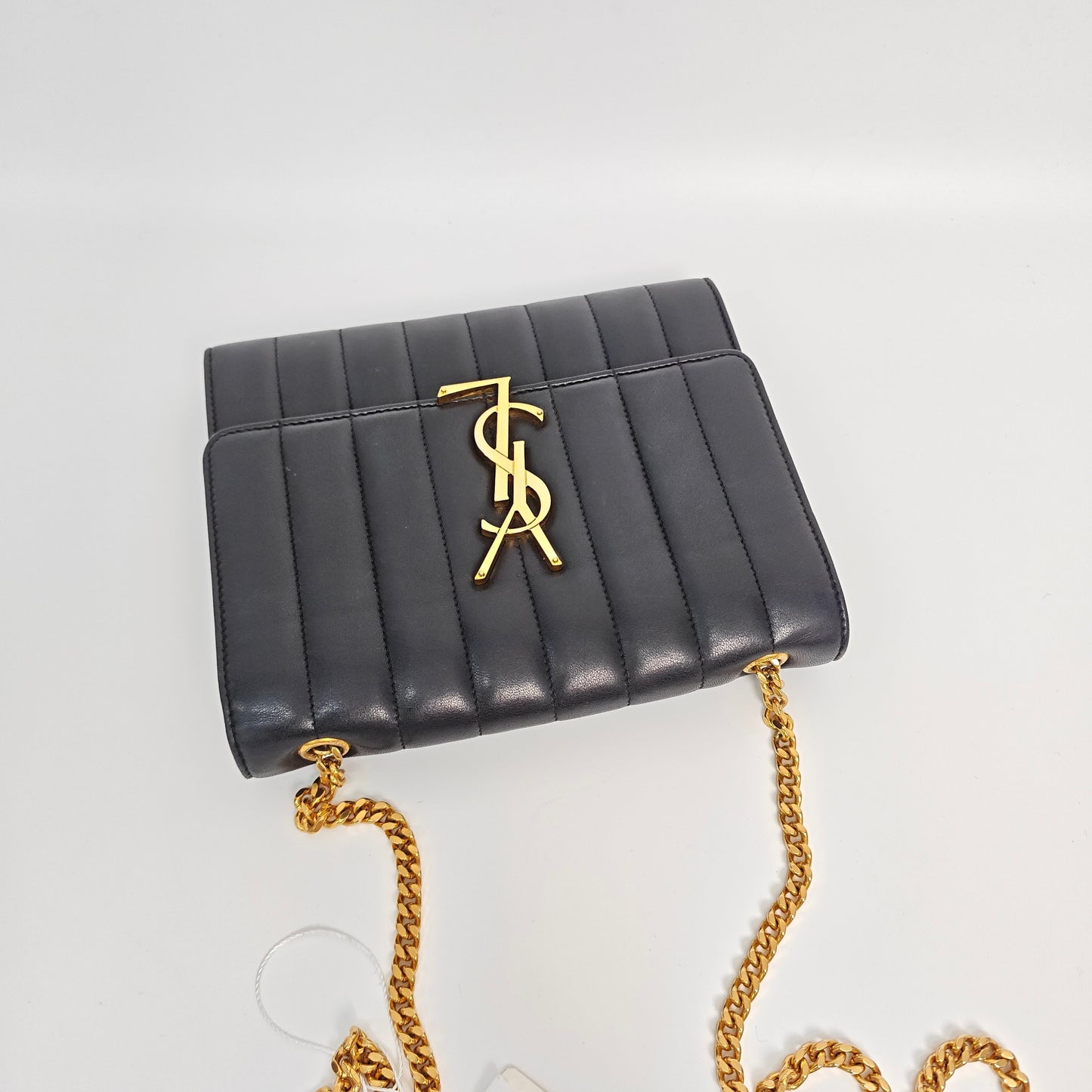 Saint Laurent - Vicky - Leather - Black - (small)