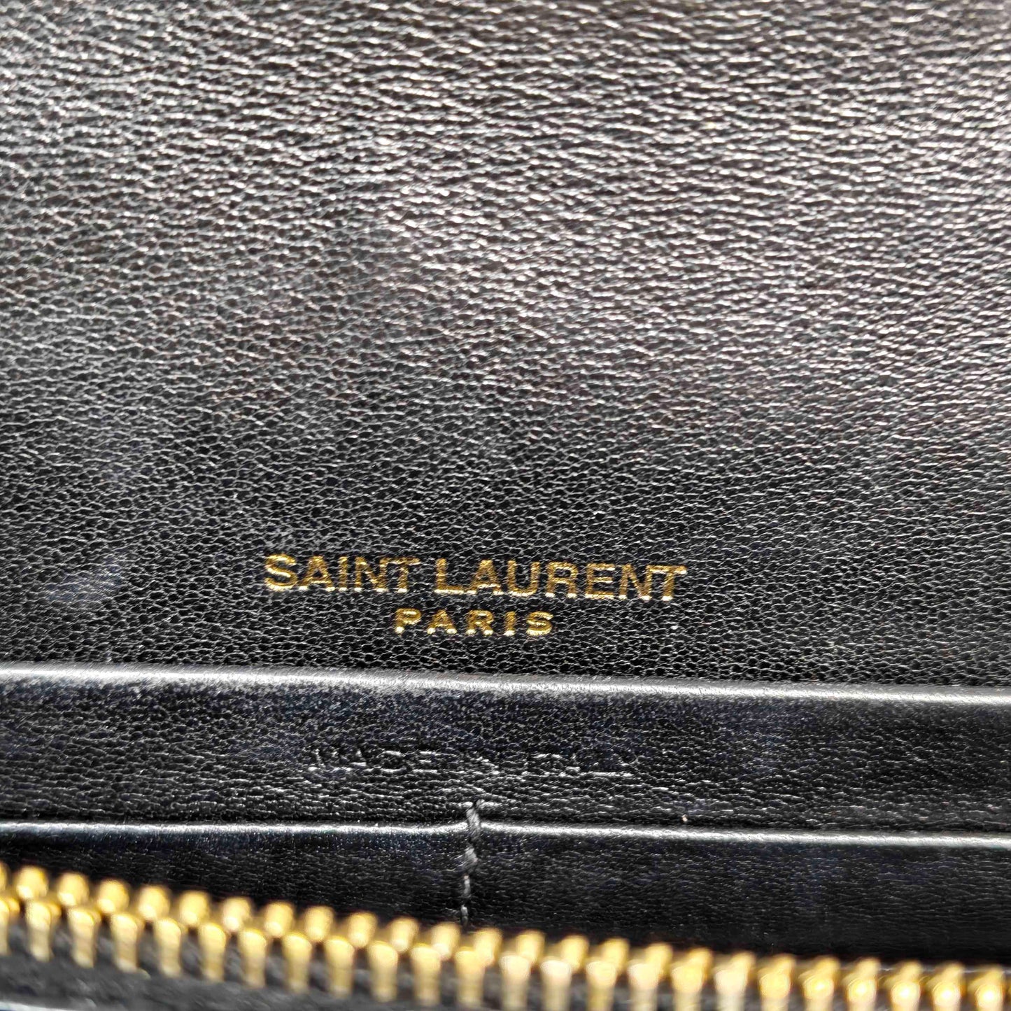 Saint Laurent - Vicky - Leather - Black - (small)