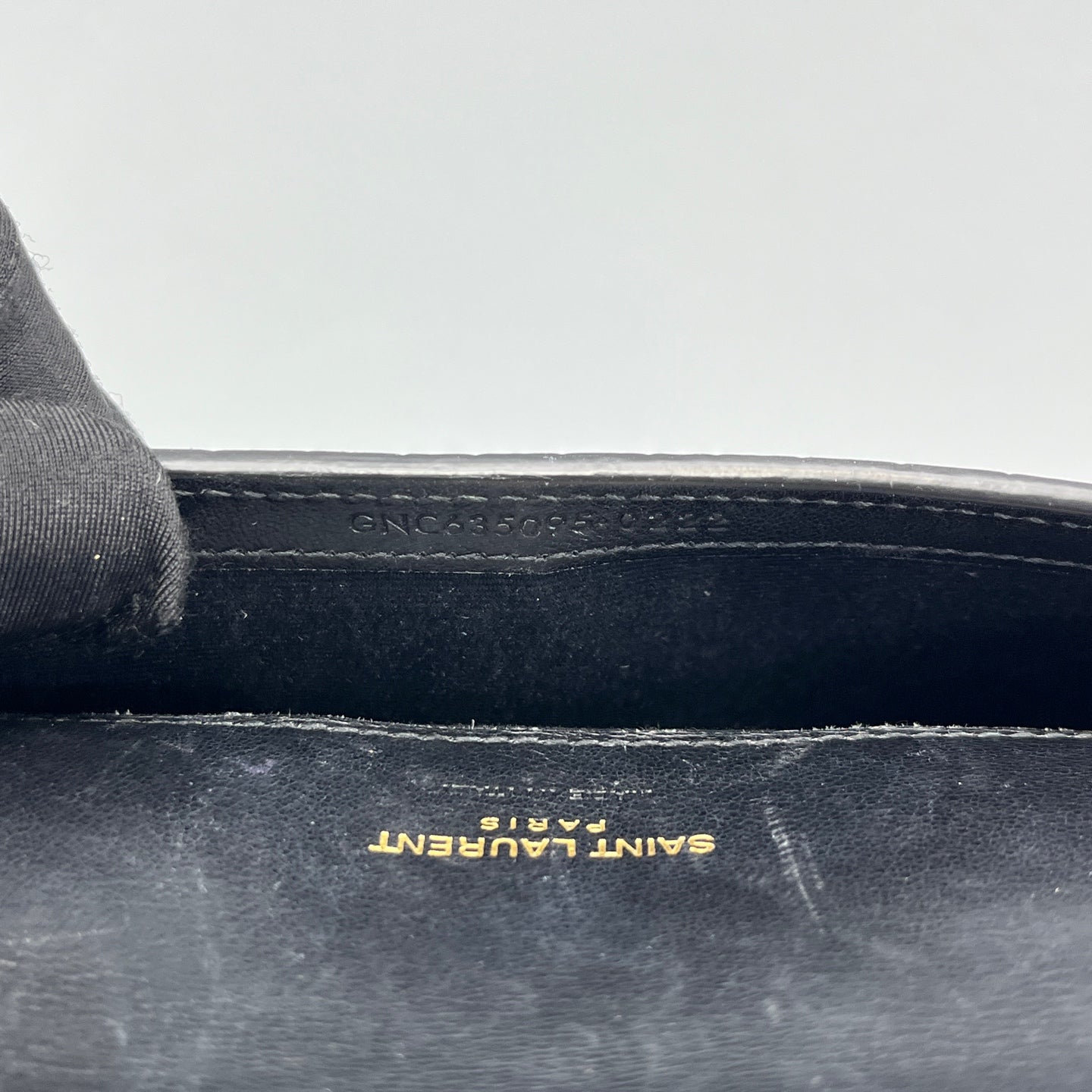 Saint Laurent - WOC (Wallet on Chain) - Leather - Black - (mini)