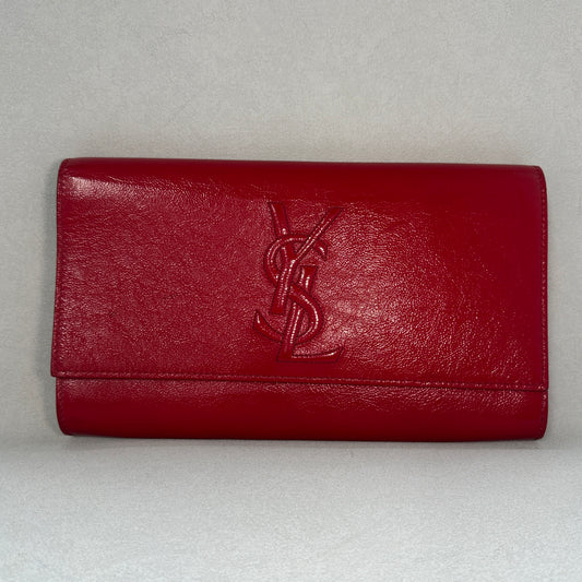 Saint Laurent - YSL Monogram - Leather - Red - (Other)