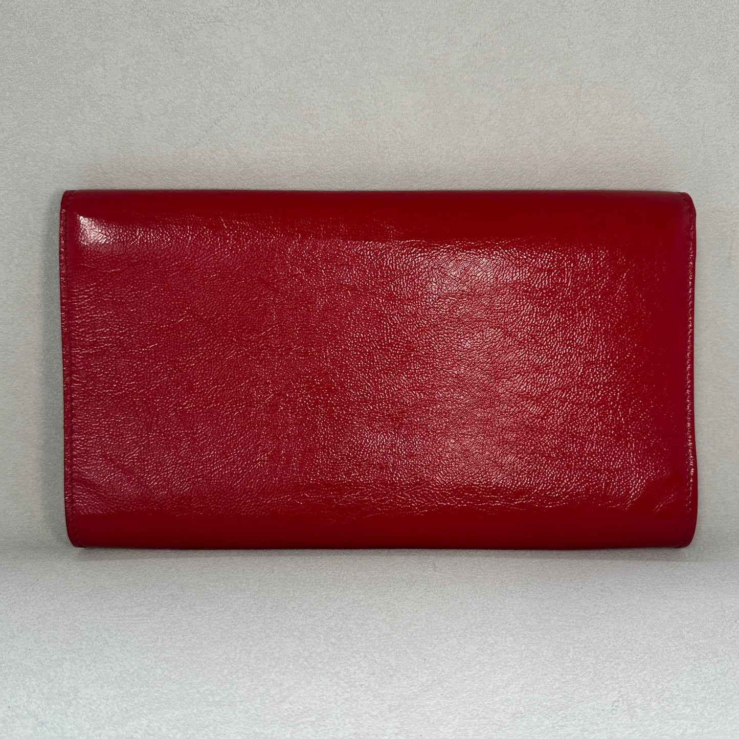 Saint Laurent - YSL Monogram - Leather - Red - (Other)