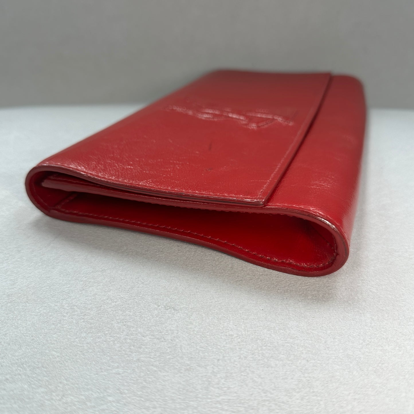 Saint Laurent - YSL Monogram - Leather - Red - (Other)