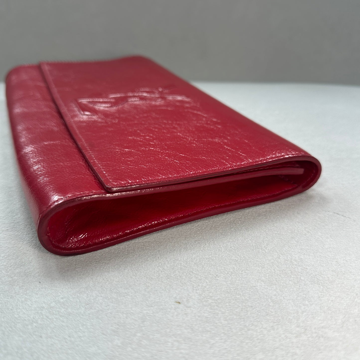 Saint Laurent - YSL Monogram - Leather - Red - (Other)
