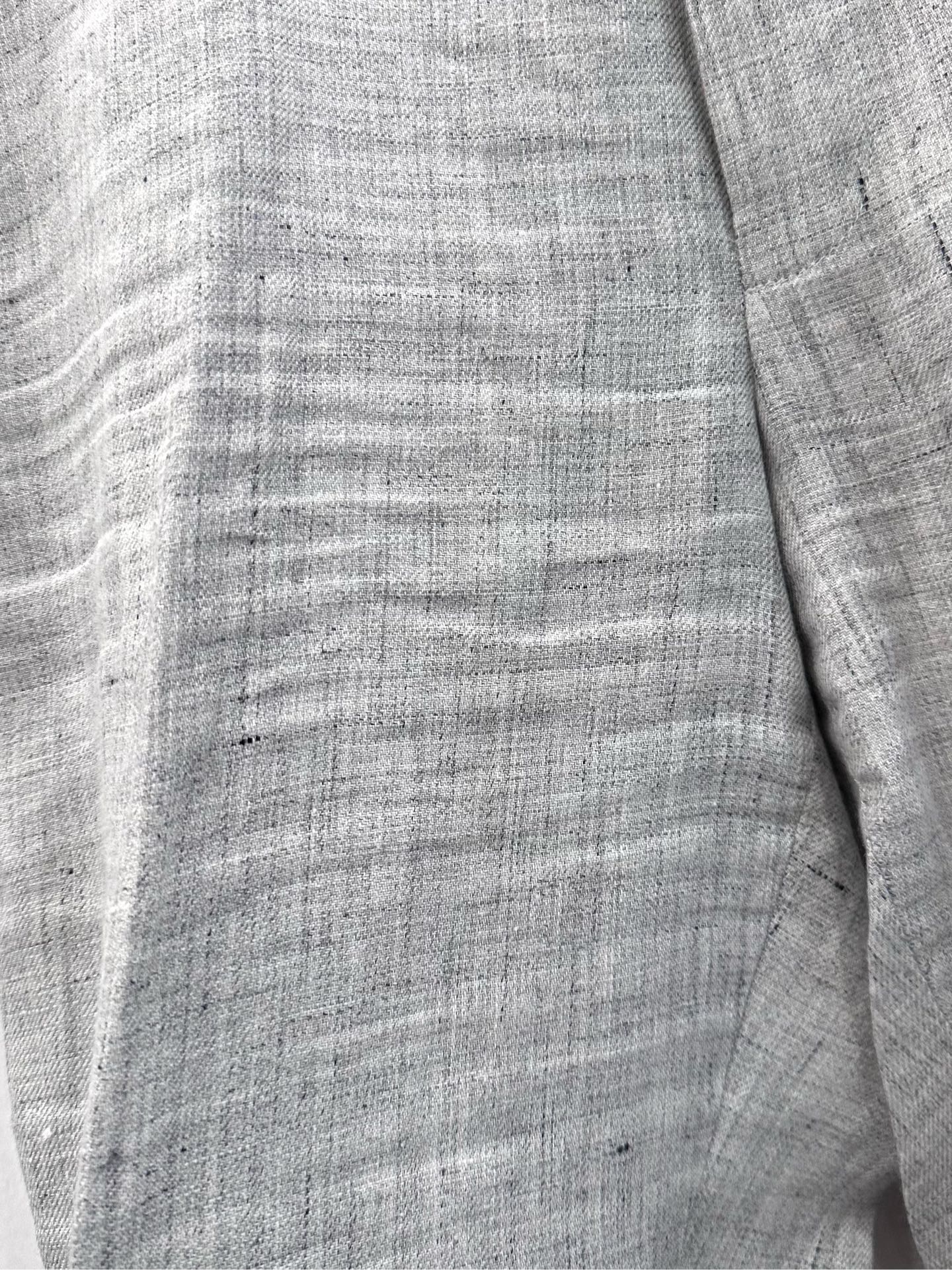 Suitsupply - Brescia with turn up A - Linen - Grey - (42)