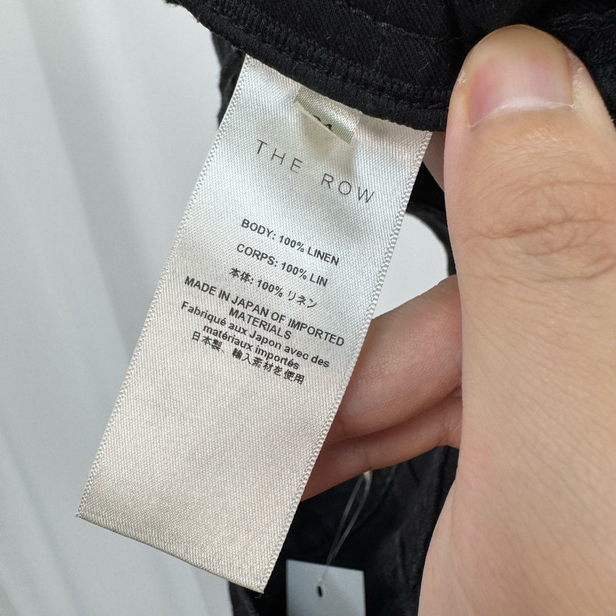 The Row - 25Hartley - Linen - Black - (34)
