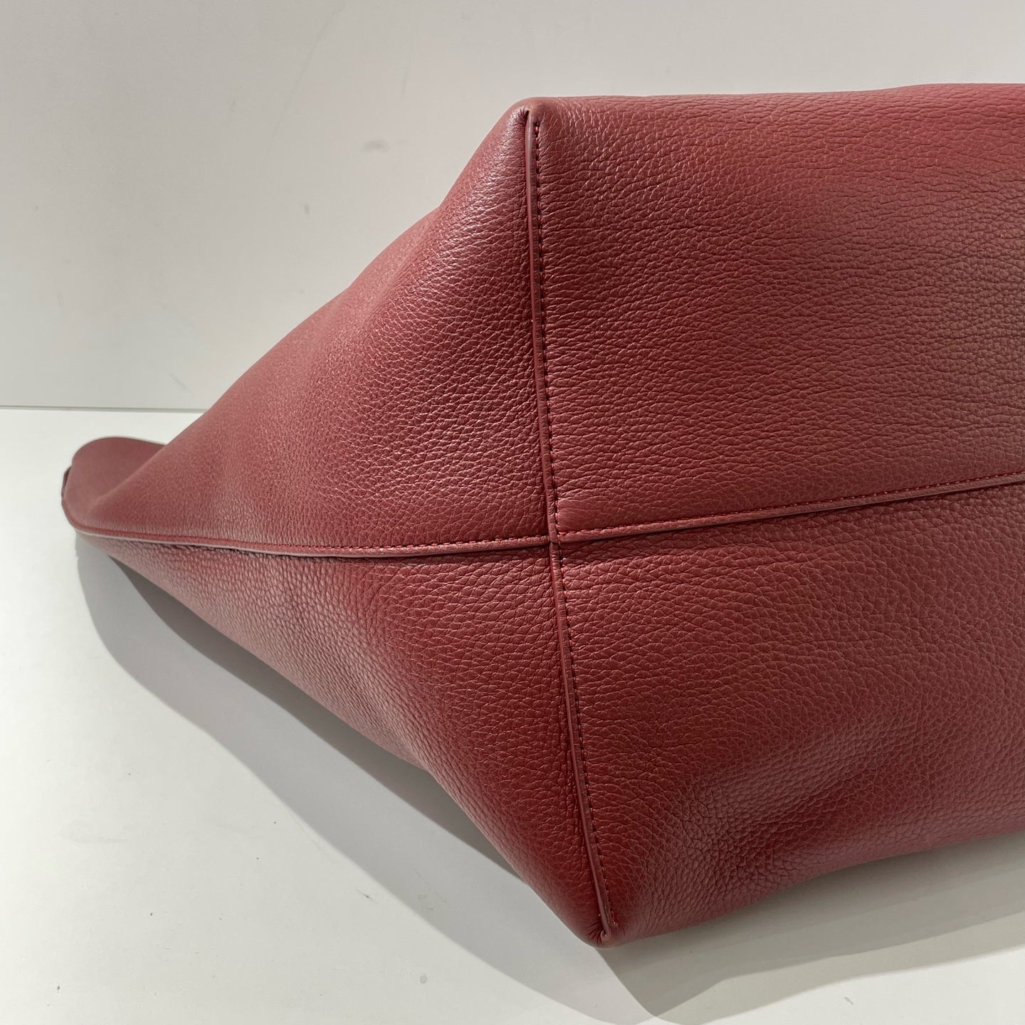 The Row - Other - Leather - Burgundy - (large)