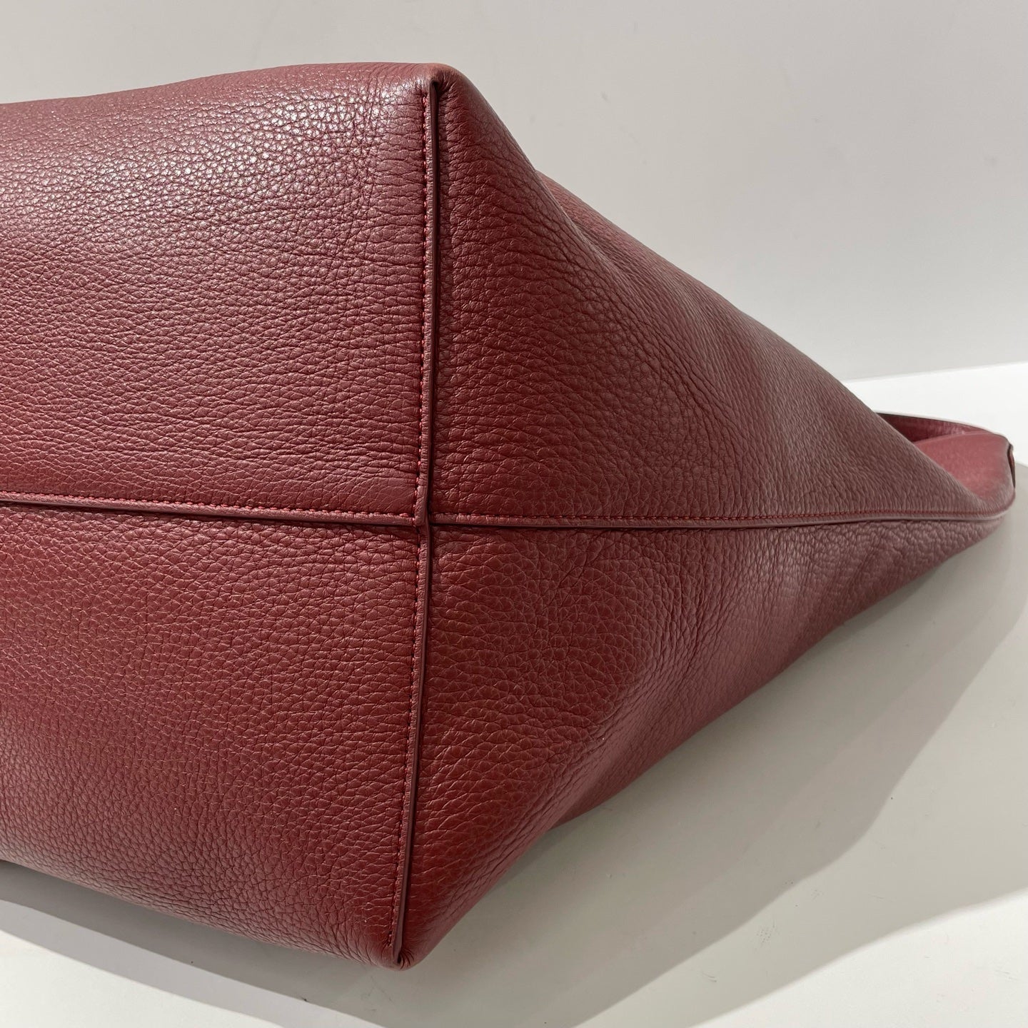 The Row - Other - Leather - Burgundy - (large)