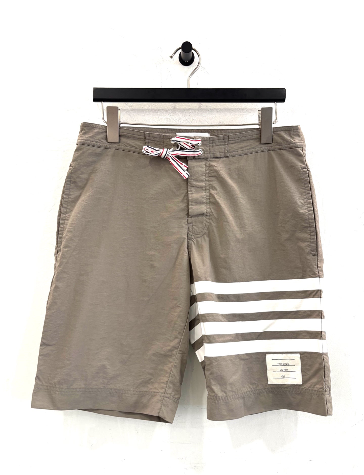 Thom Browne - Casual Shorts - Polyamide with Nylon lining - Grey - (1)