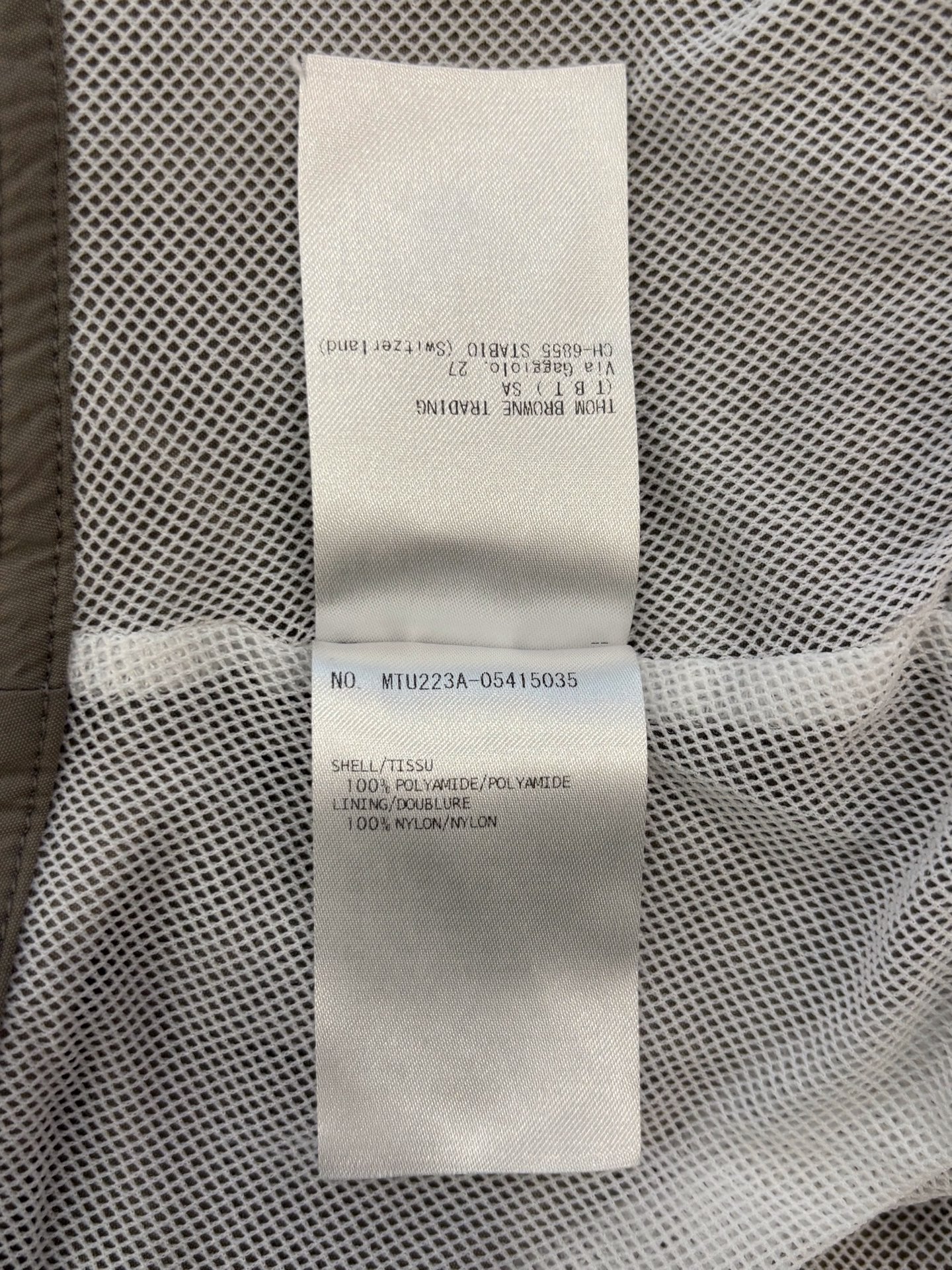 Thom Browne - Casual Shorts - Polyamide with Nylon lining - Grey - (1)