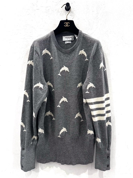 Thom Browne - Other - Cashmere - Grey - (5)