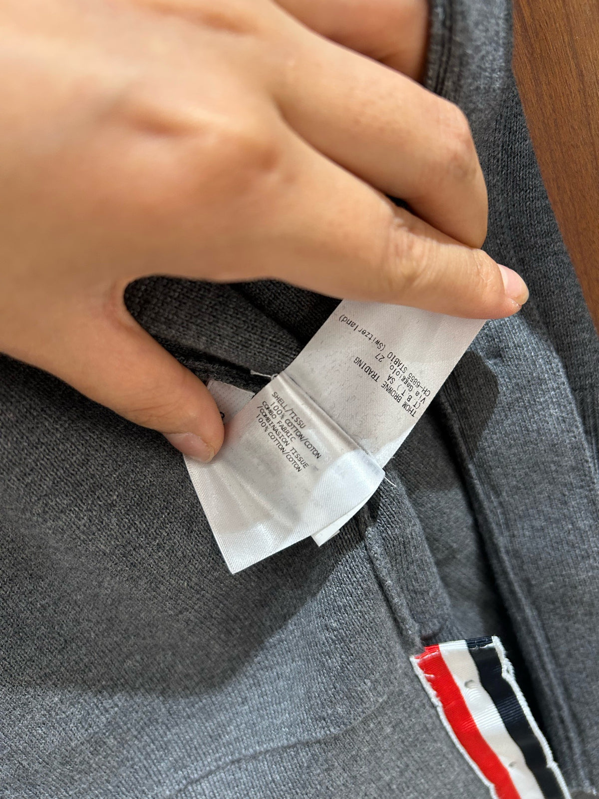 Thom Browne - Other - Cotton - Grey - (38)