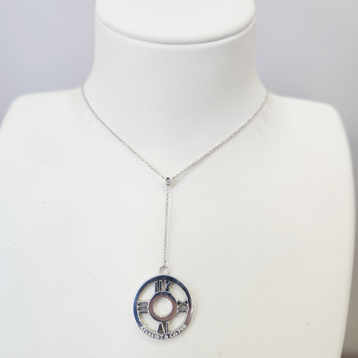 Tiffany & Co. - Atlas - 18K white gold with diamonds - Silver