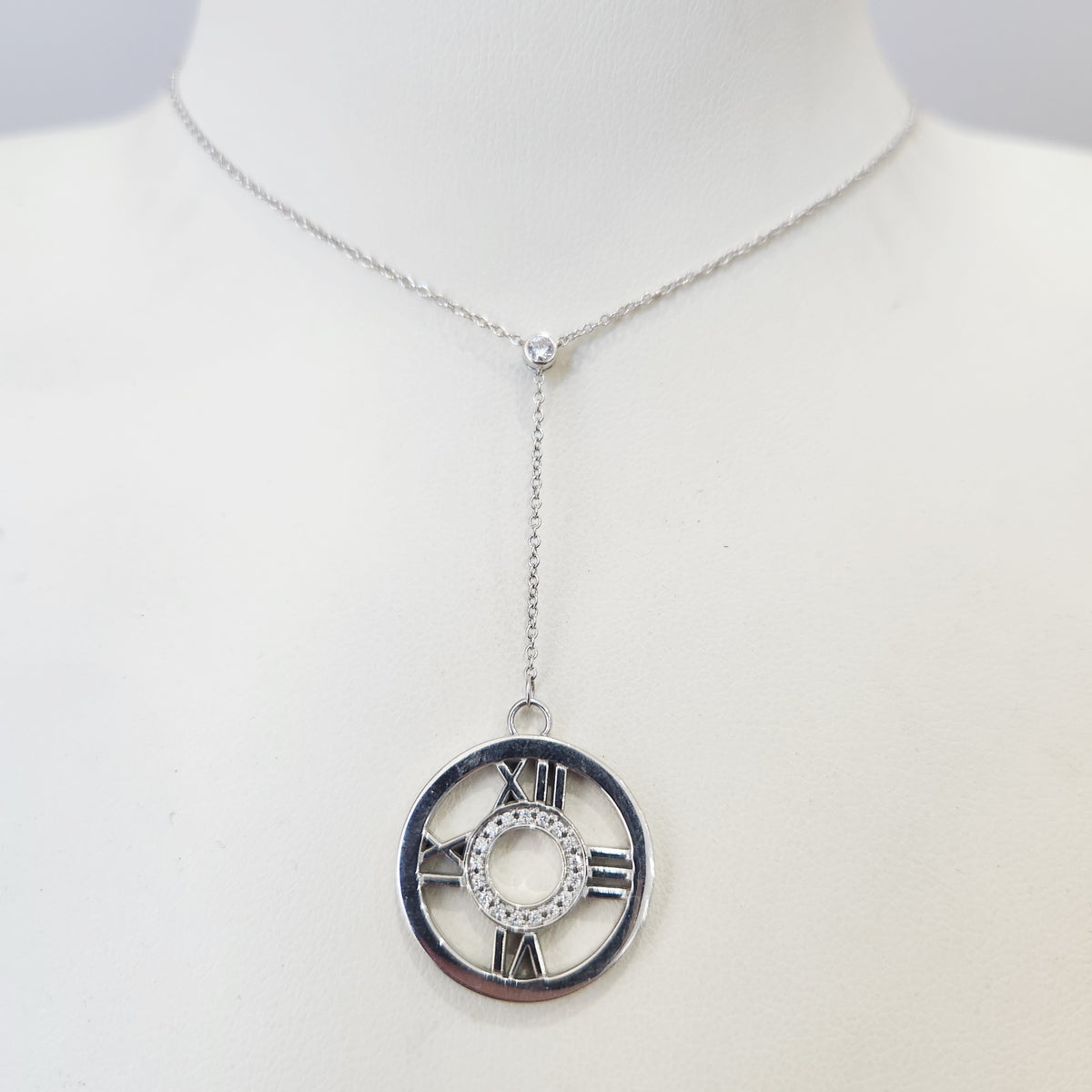 Tiffany & Co. - Atlas - 18K white gold with diamonds - Silver