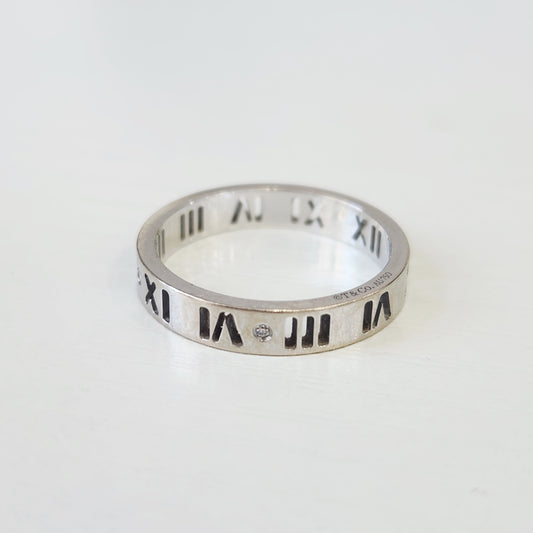 Tiffany & Co - Atlas - White gold - Silver - (54)
