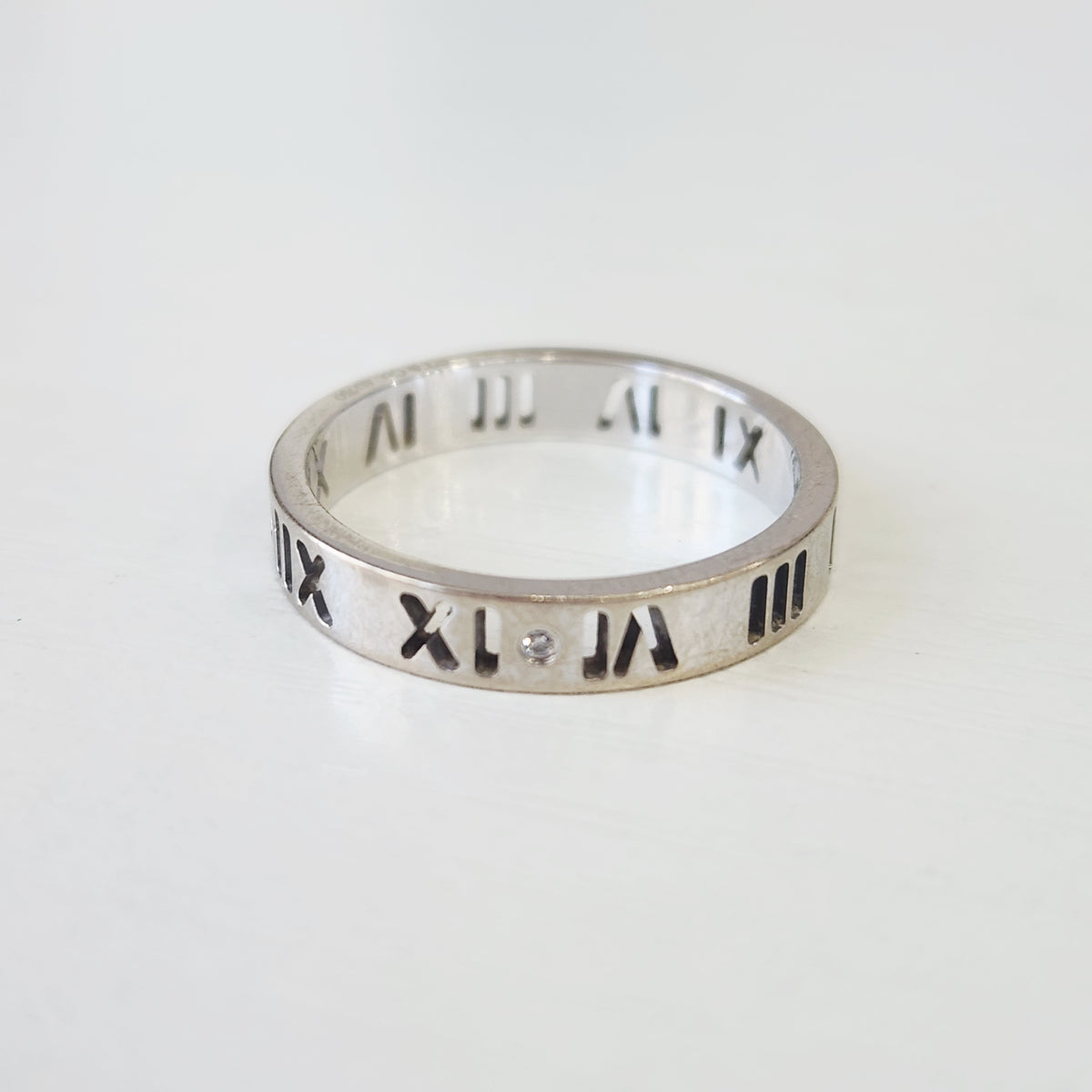 Tiffany & Co - Atlas - White gold - Silver - (54)