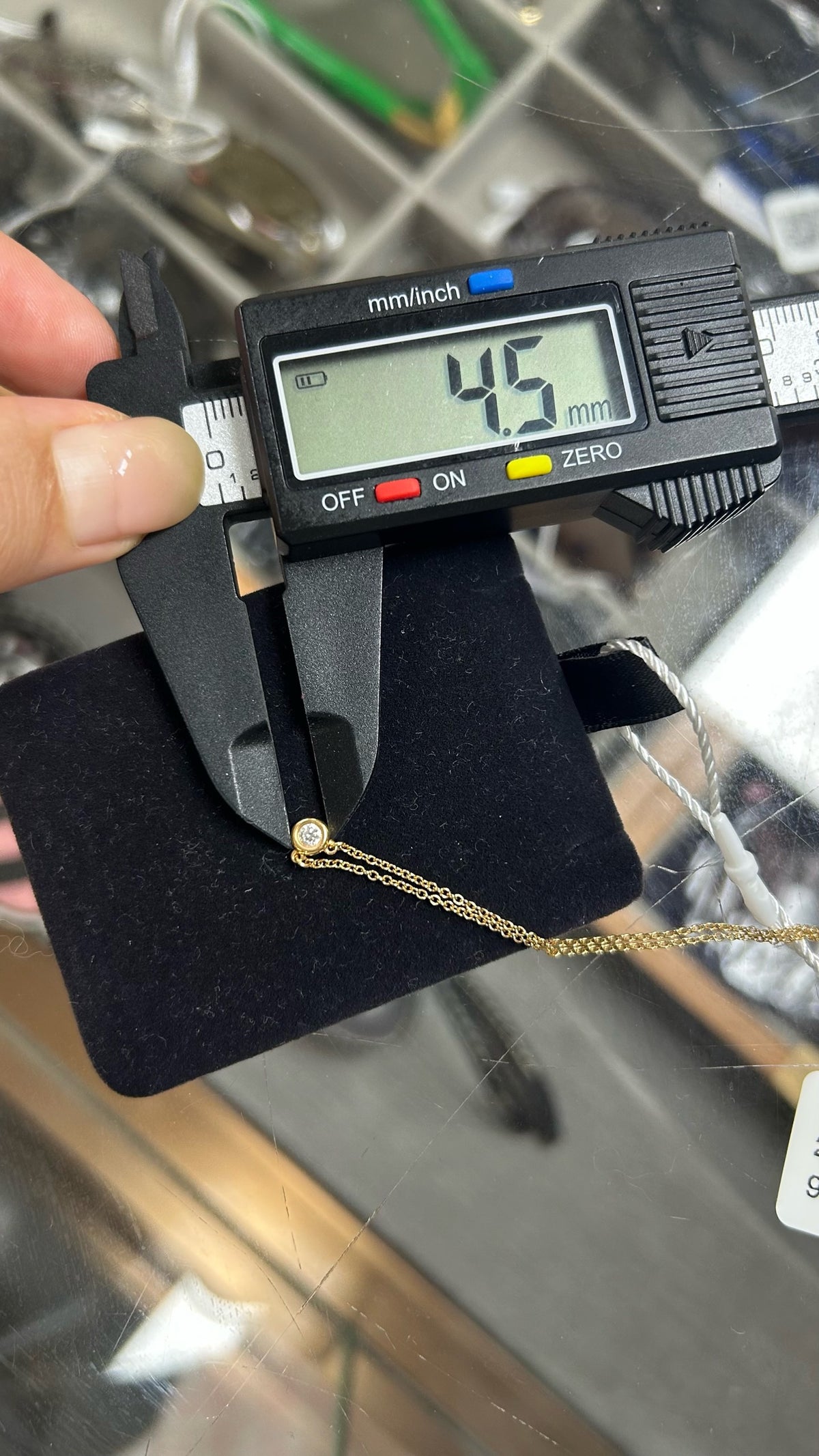 Tiffany & Co. - Diamonds by the Yard - 18k rose gold with a single diamond, approximately 0.09 ct - Pink - (Approx. 40 cm)