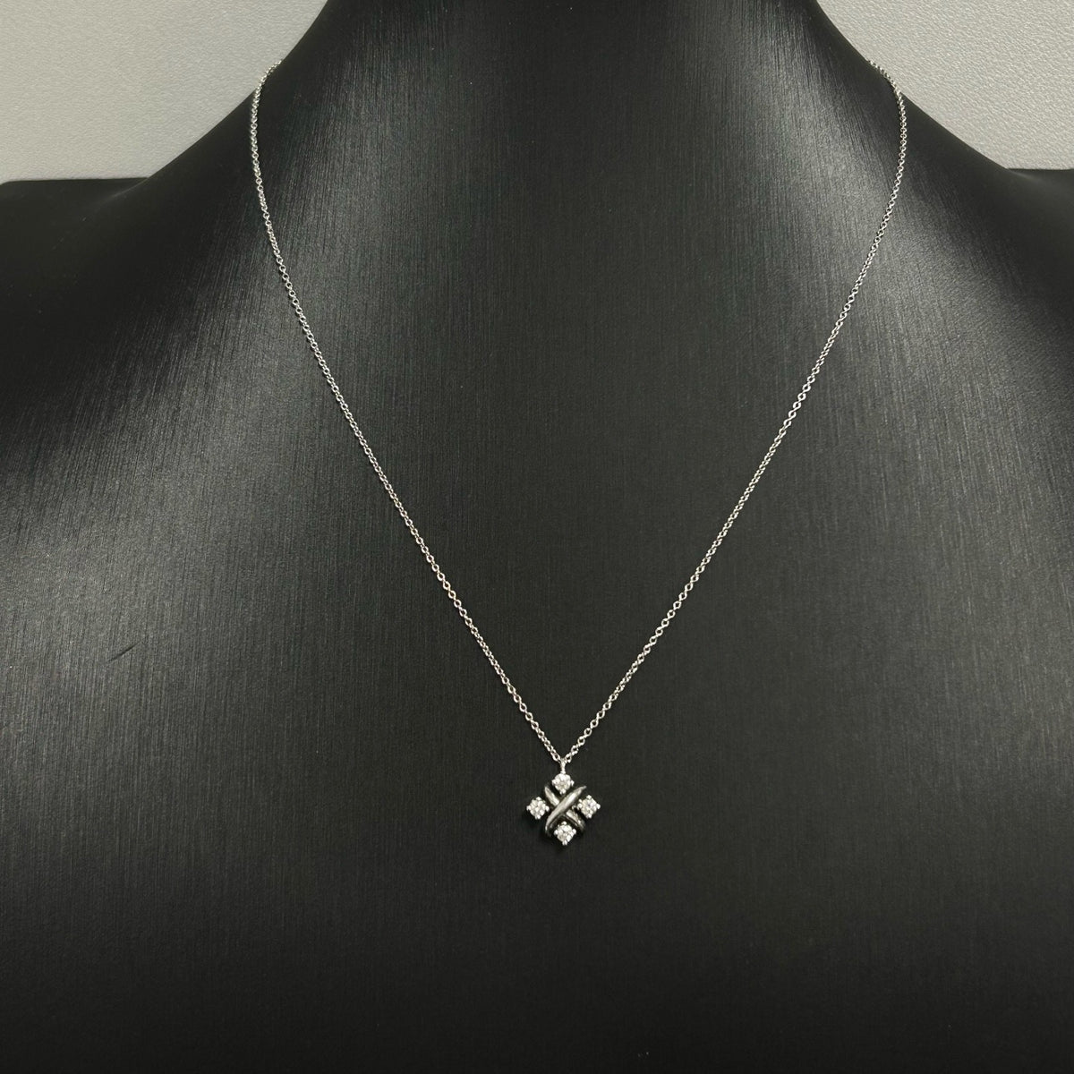 Tiffany & Co. - Jean Schlumberger Lynn - 950 platinum with diamond accents - Silver