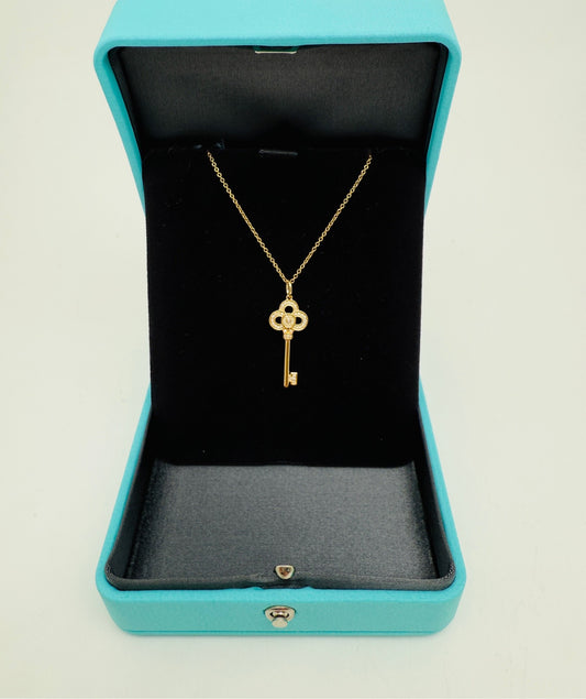 Tiffany & Co - Key - Yellow gold - Gold - (45cm)