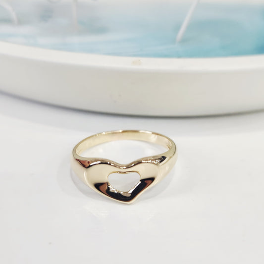 Tiffany & Co - Open Heart - Yellow gold - Gold