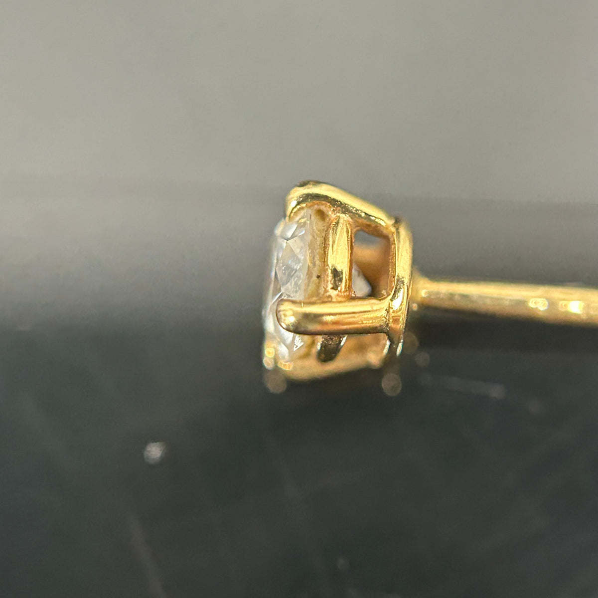 Tiffany & Co. - Setting - 18k yellow gold with diamonds; the source states 12 points. - Gold