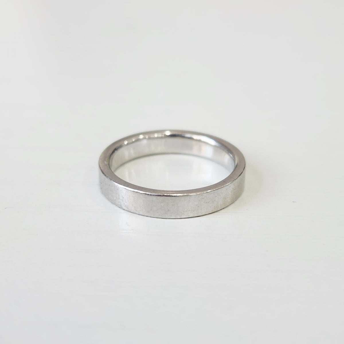 Tiffany & Co. - Signature Narrow - PT950 platinum, 95% platinum - Silver - (44)