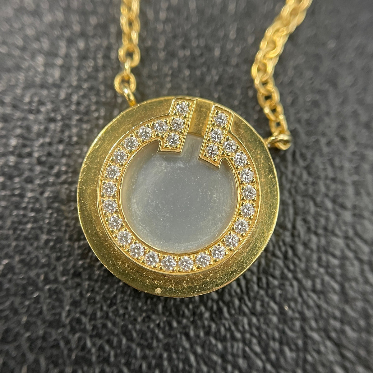 Tiffany & Co - T Collection Circle Pendant - Yellow gold - Gold