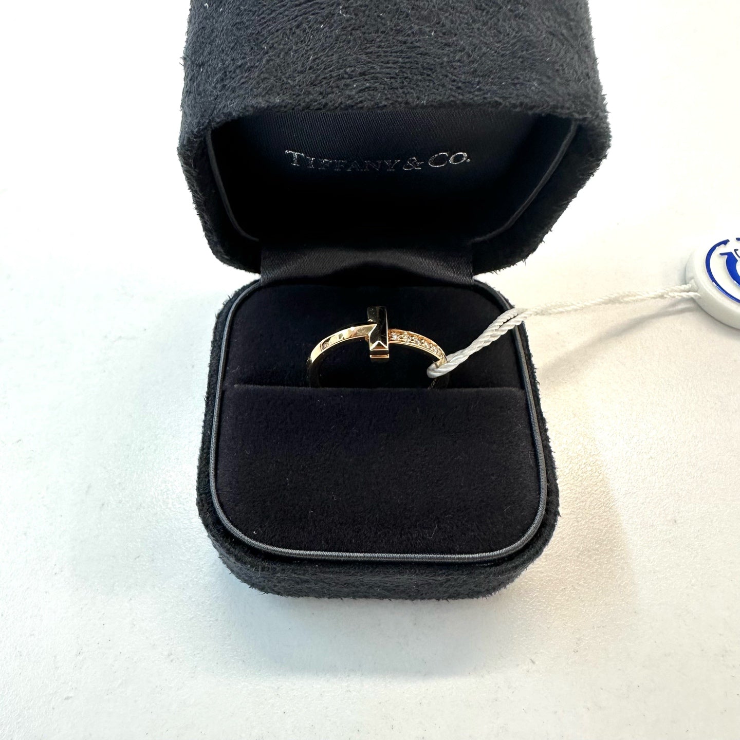 Tiffany & Co - T Ring - Yellow gold - Gold - (50)