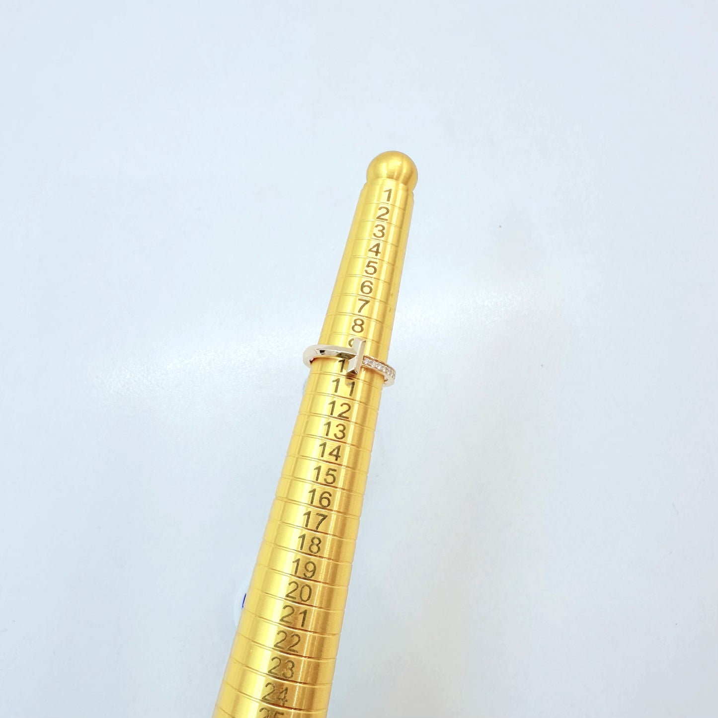 Tiffany & Co - T Ring - Yellow gold - Gold - (50)