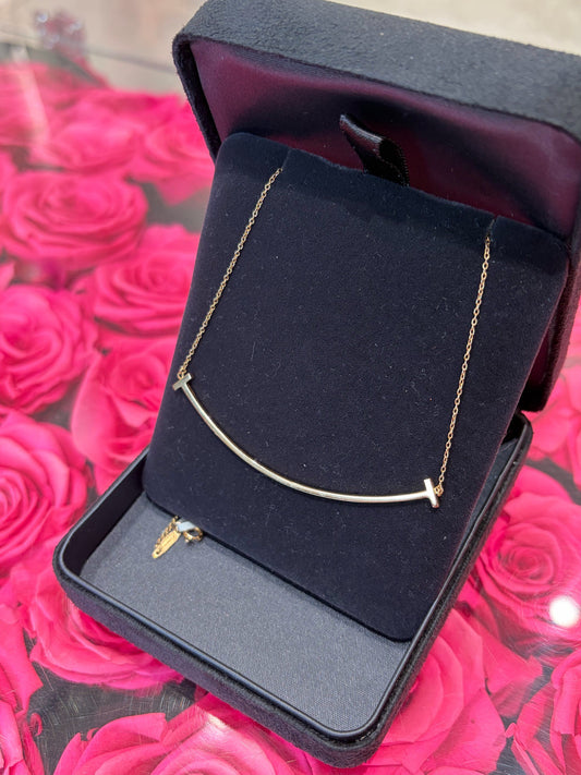 Tiffany & Co - T Smile - Pink gold - Gold
