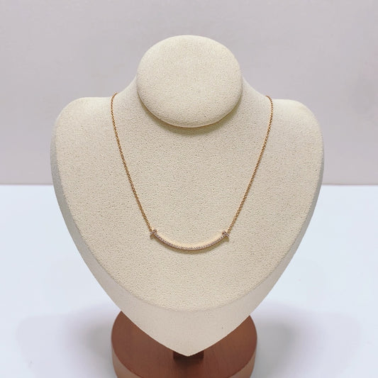 Tiffany & Co - T Smile - Pink gold - Gold - (41)