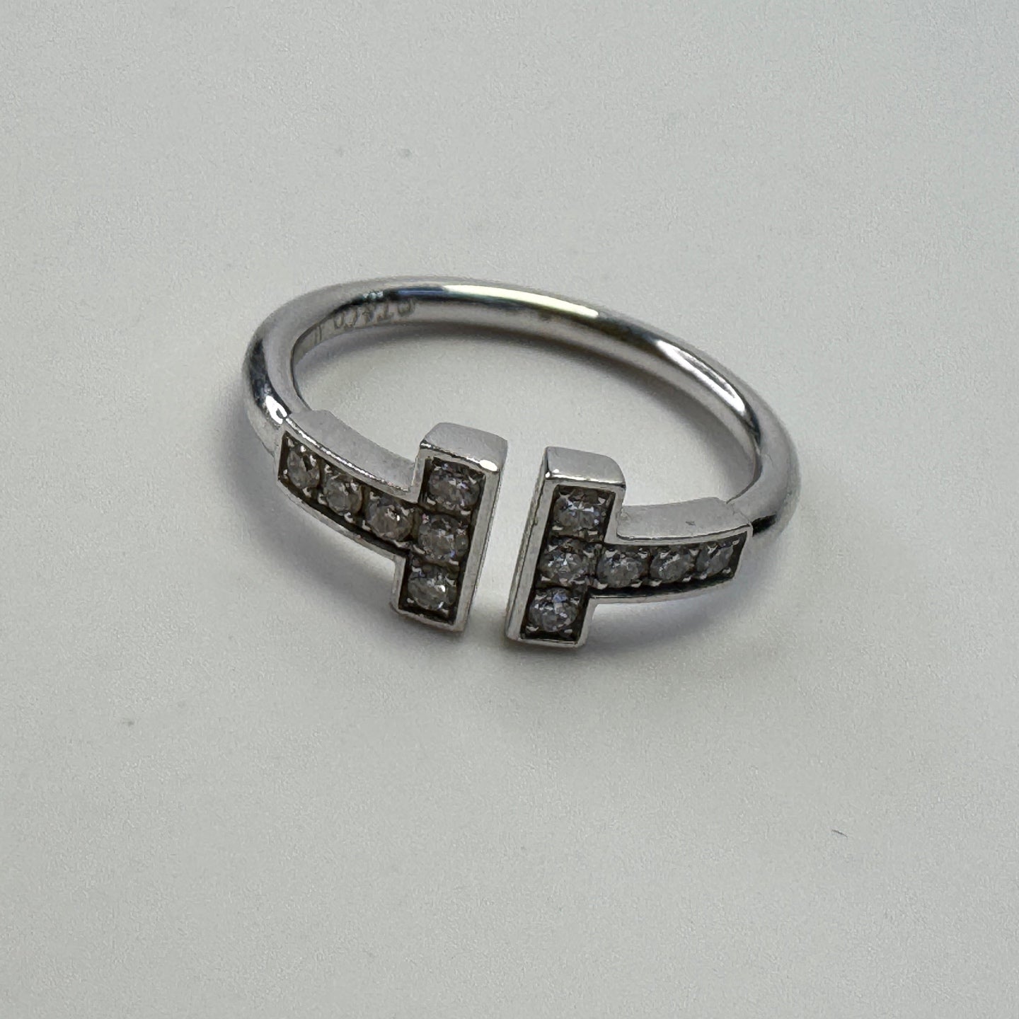 Tiffany & Co - T Smile - White gold - Silver - (49)