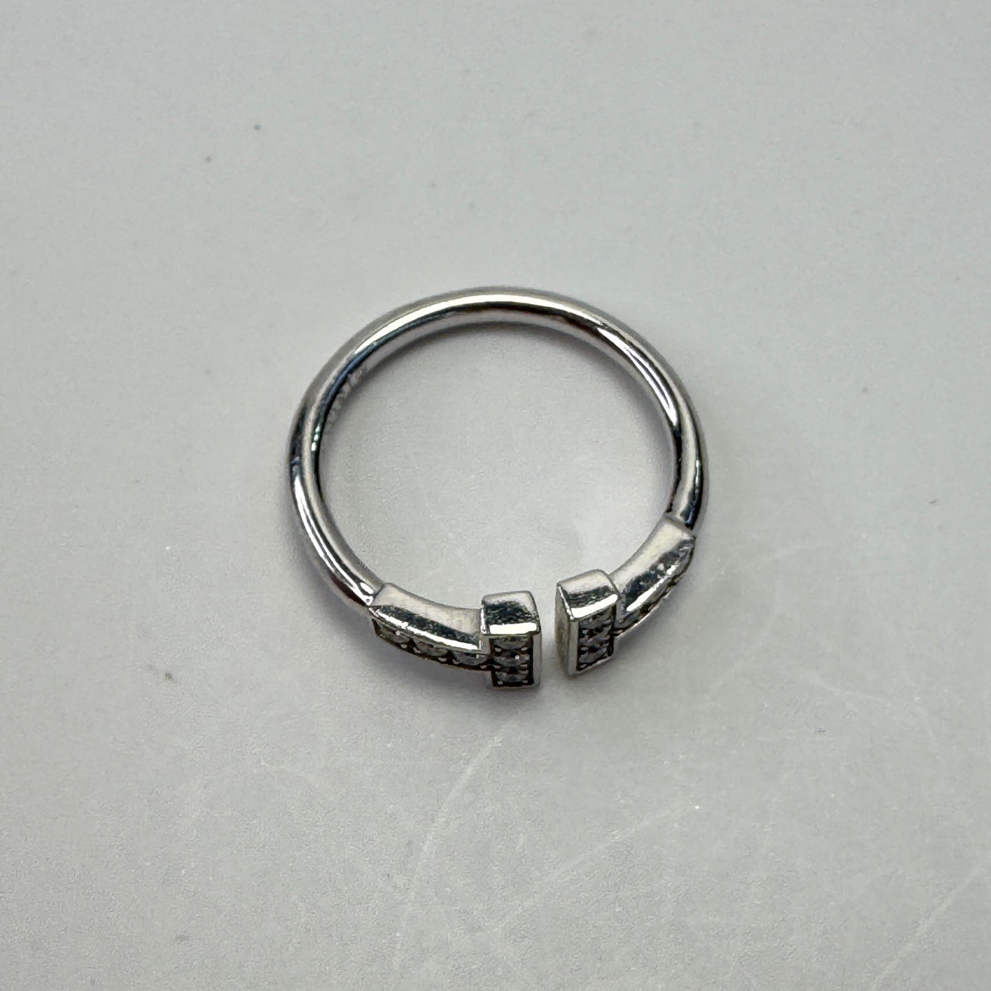 Tiffany & Co - T Smile - White gold - Silver - (49)