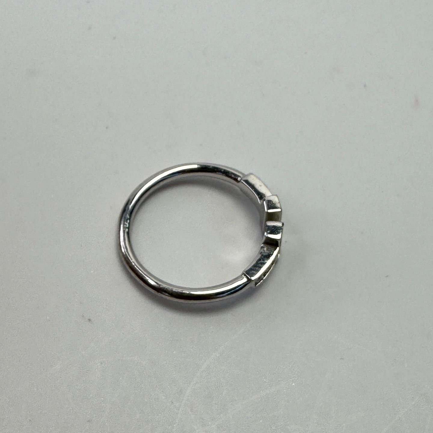 Tiffany & Co - T Smile - White gold - Silver - (49)