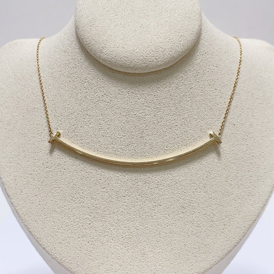Tiffany & Co - T Smile - Yellow gold - Gold - (46.5 cm)