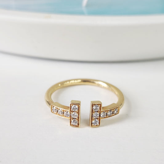 Tiffany & Co - T - Yellow gold - Gold - (51)