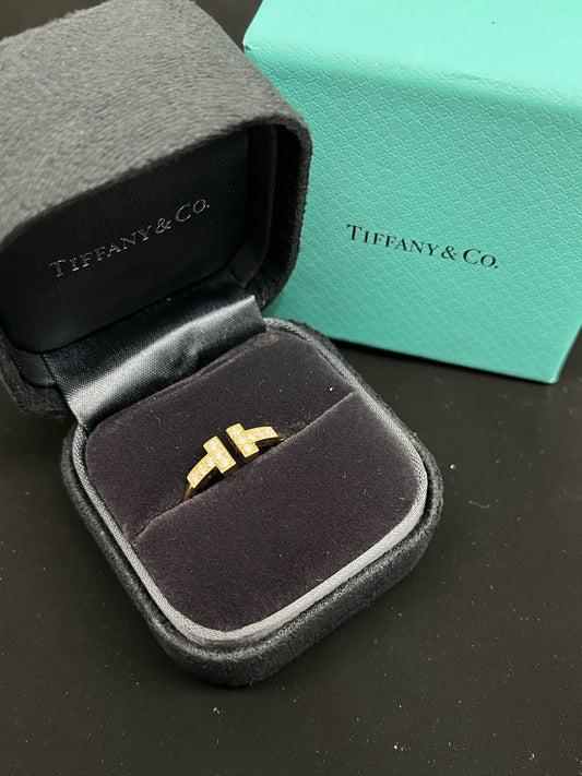 Tiffany & Co - T - Yellow gold - Gold - (53)