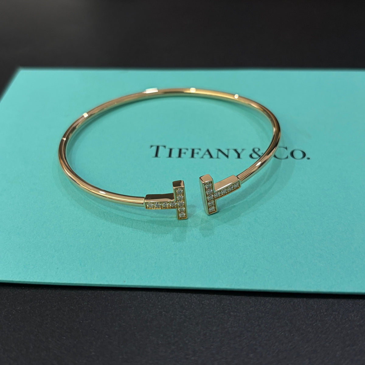 Tiffany & Co - Tiffany T - Pink gold - Gold - (M)