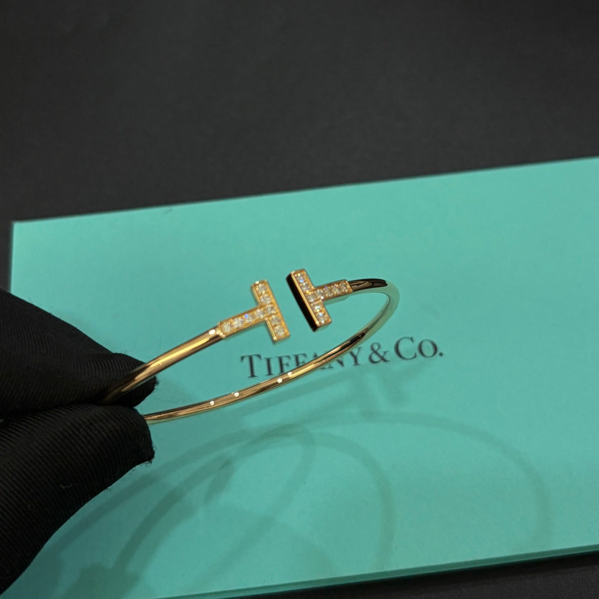 Tiffany & Co - Tiffany T - Pink gold - Gold - (M)
