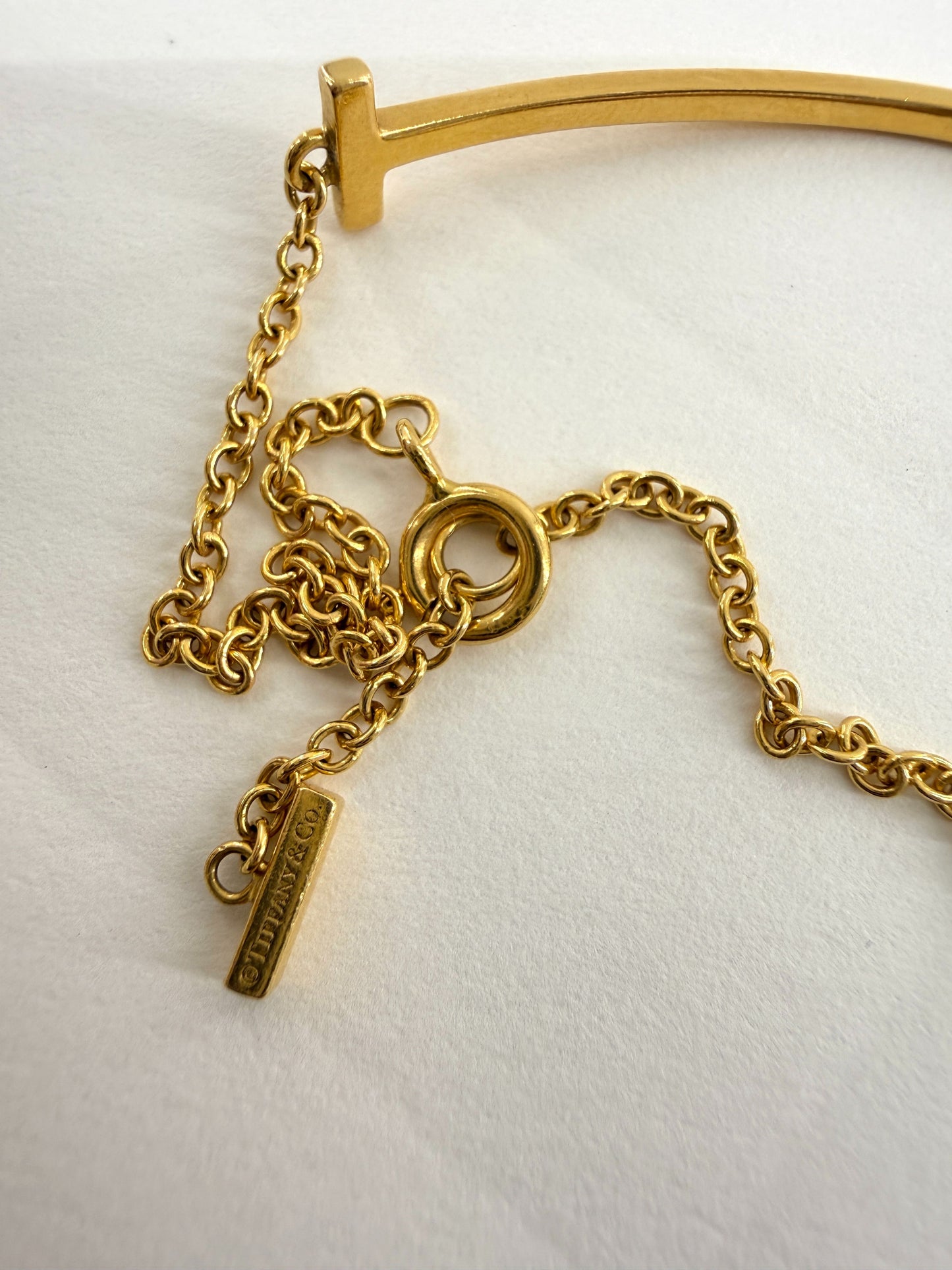 Tiffany - T Smile bracelet - Metal - Gold