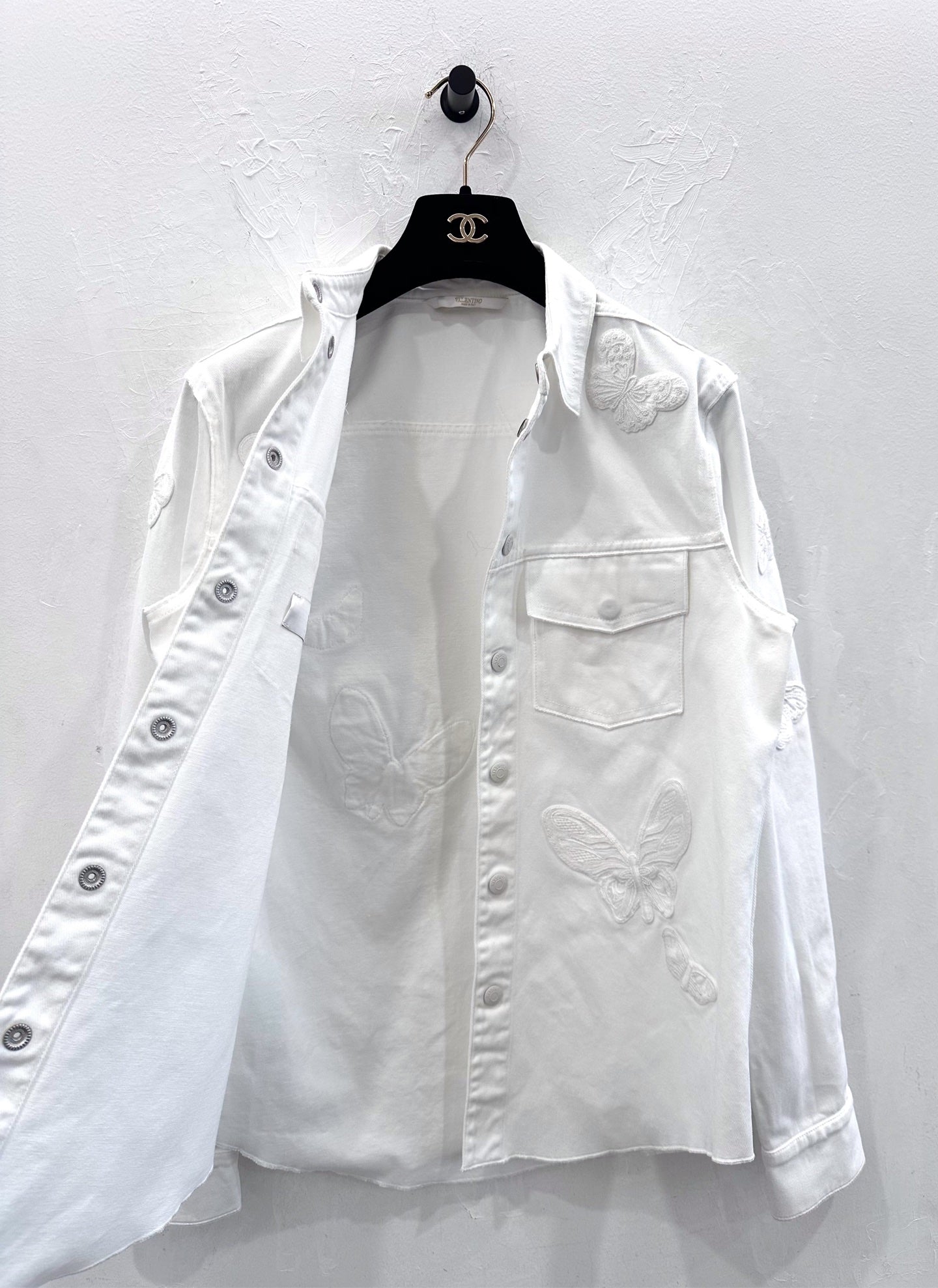 Valentino Garavani - Other - Denim - Jeans - White - (44)