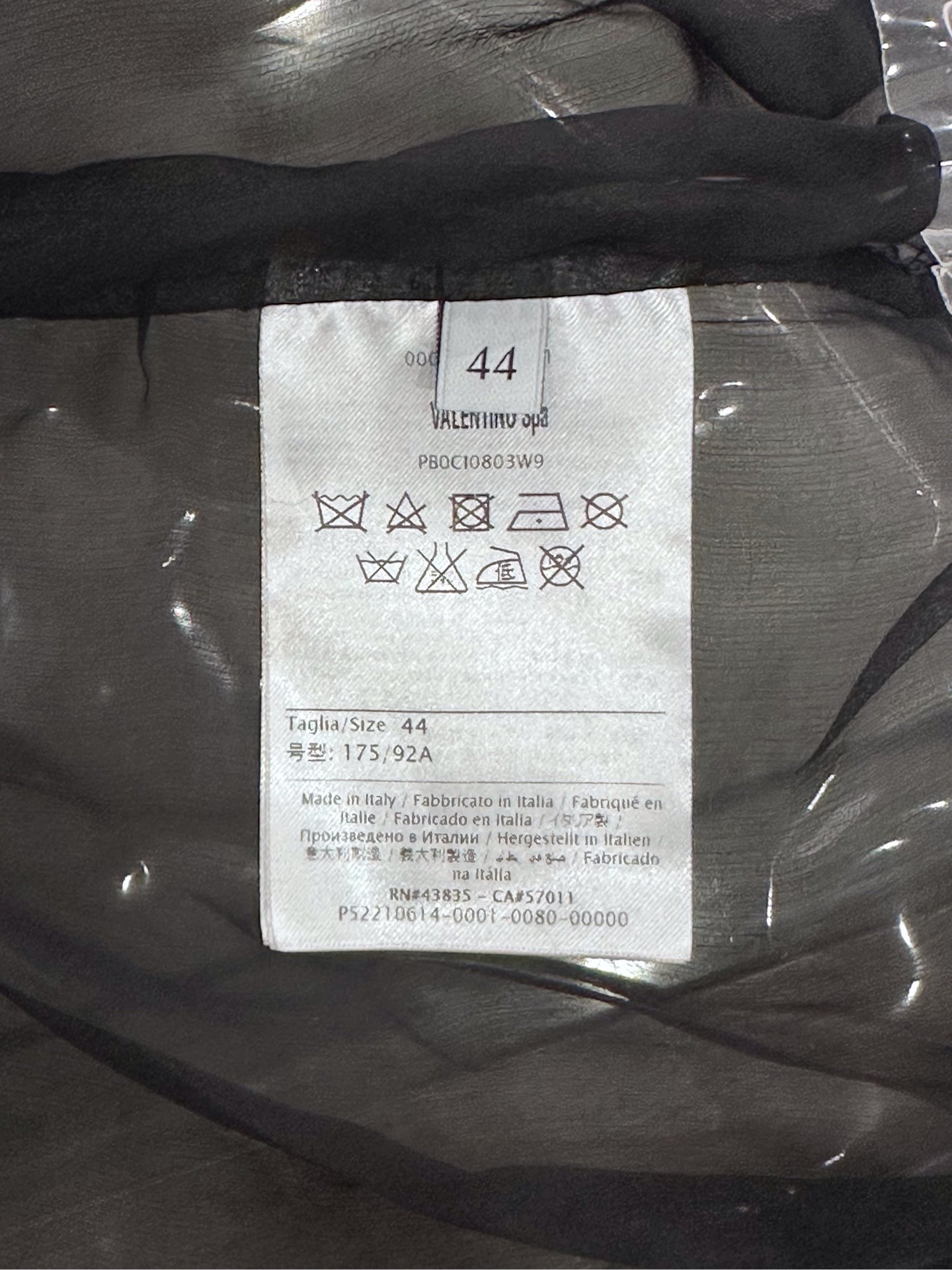 Valentino Garavani - Other - Plastic - Black - (44)