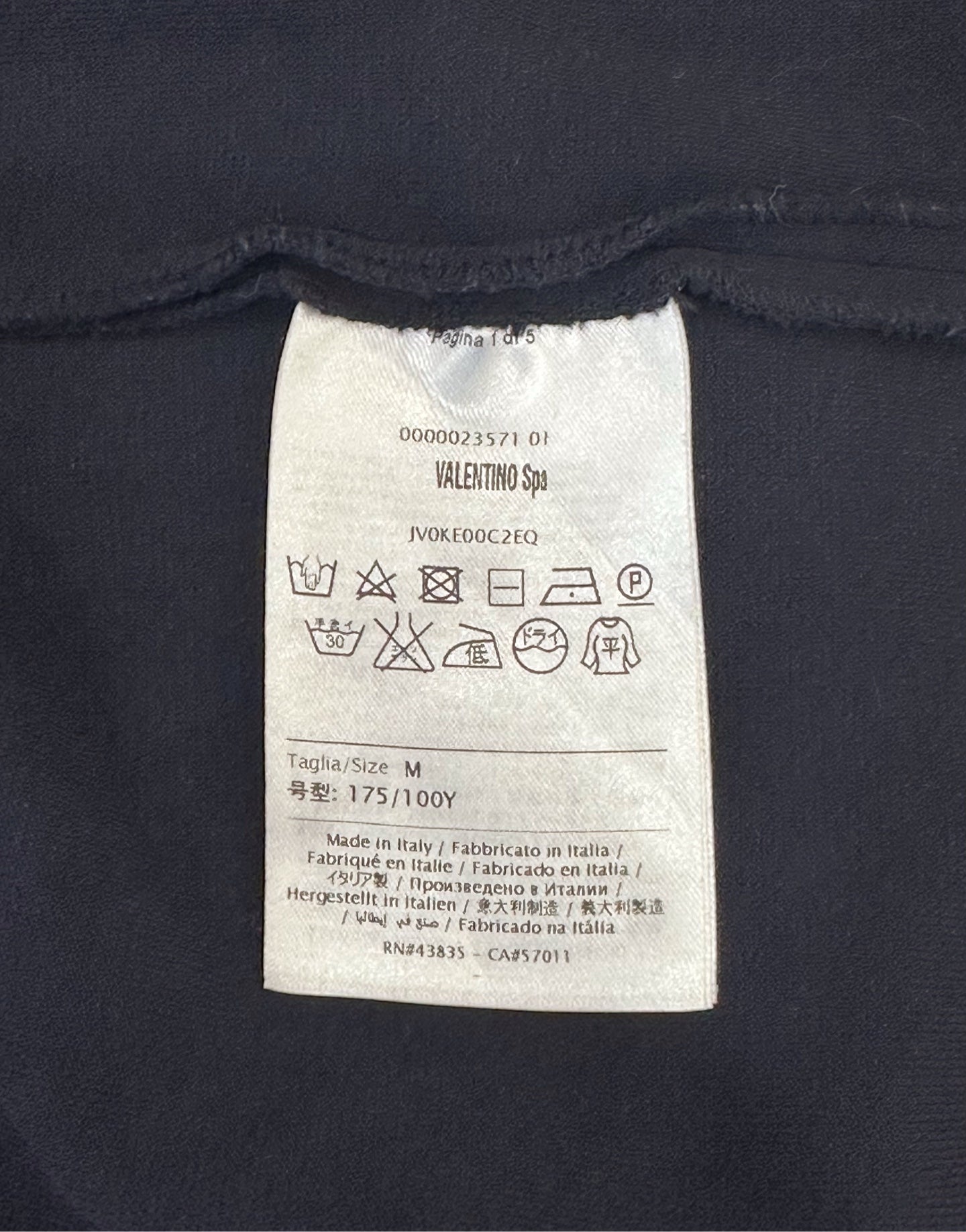 Valentino Garavani - Other - Polyester - Navy - (M)