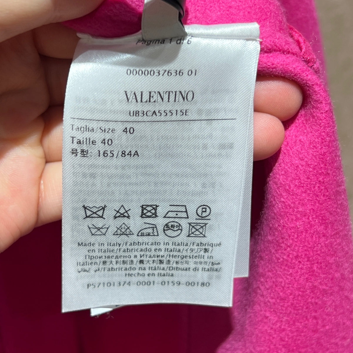 Valentino Garavani - Other - Wool - Pink - (40)