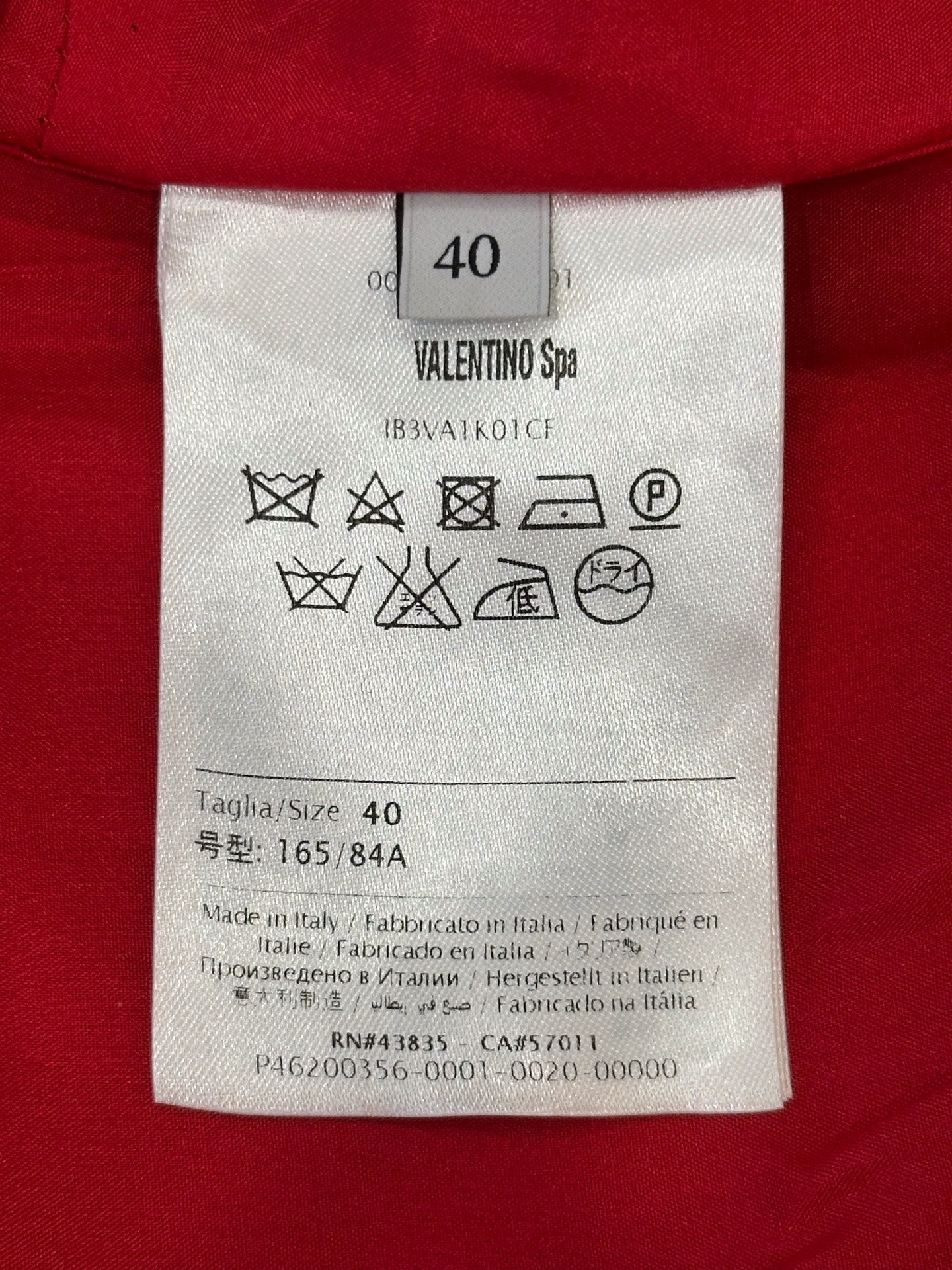 Valentino Garavani - Other - Wool - Red - (40)