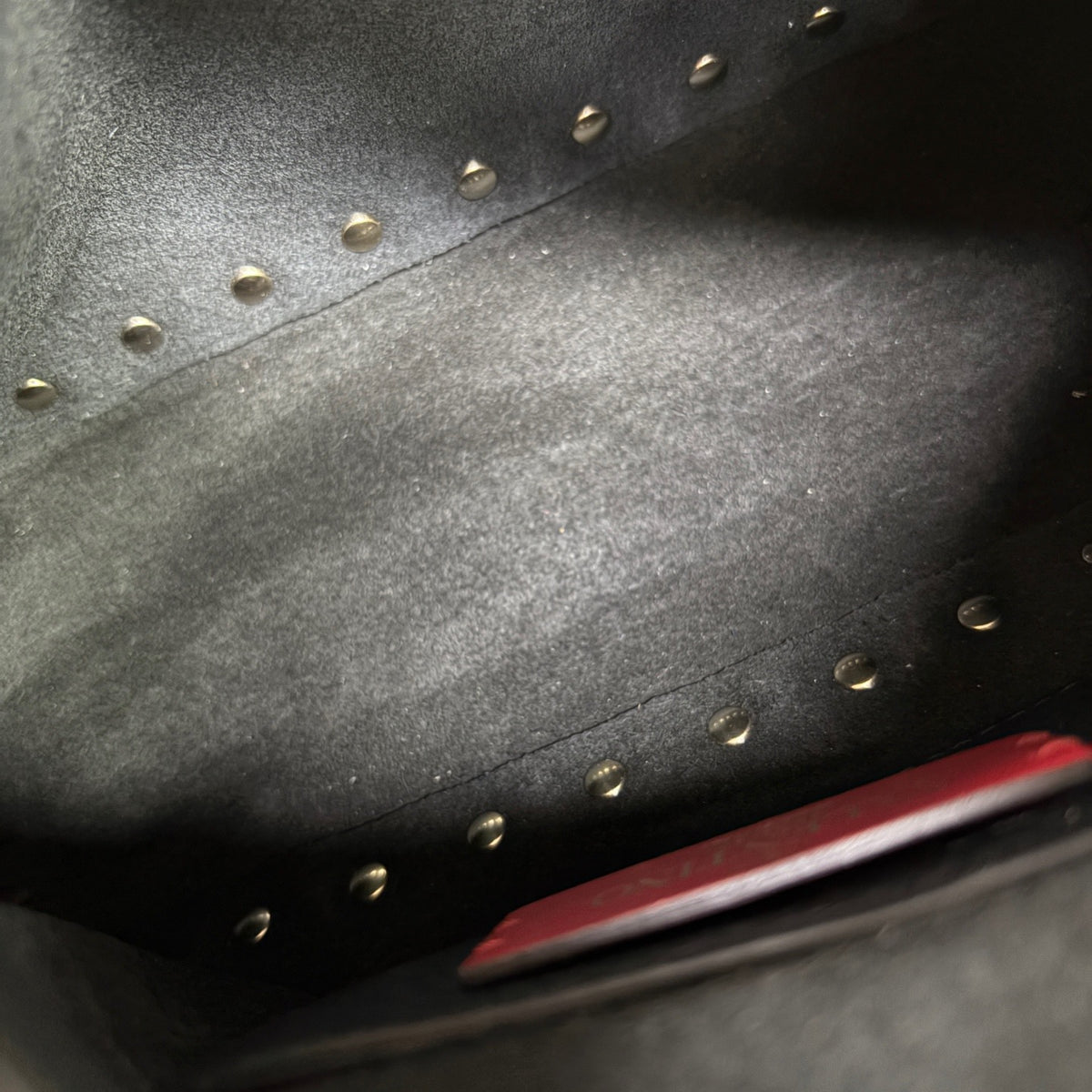 Valentino - Rockstud Shoulder Bag - Leather - Black - (mini)