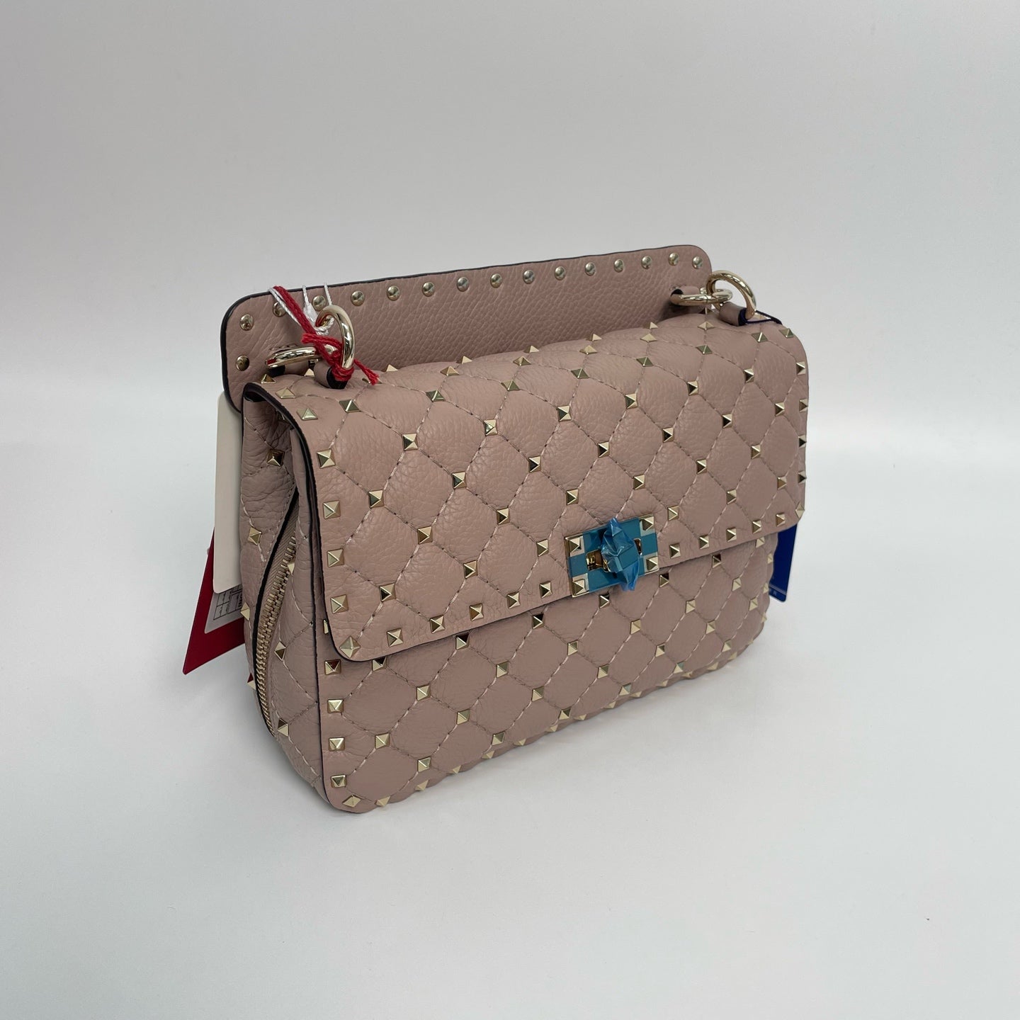 Valentino - Rockstud Spike - Leather - Pink - (medium)