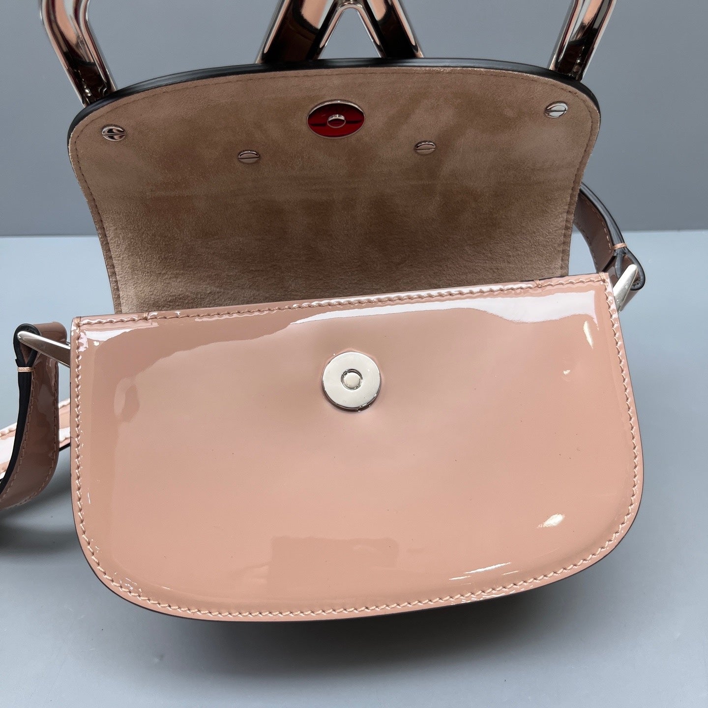 Valentino - Supervee - Patent leather - Pink - (Mini)