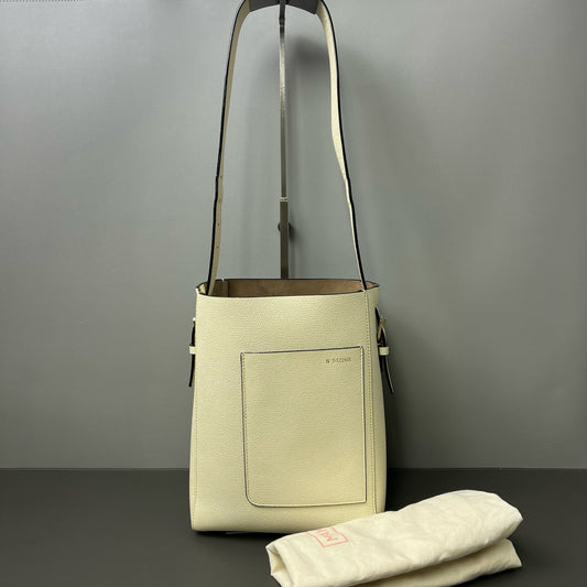 Valextra Bucket Bag Leather Beige - view 1