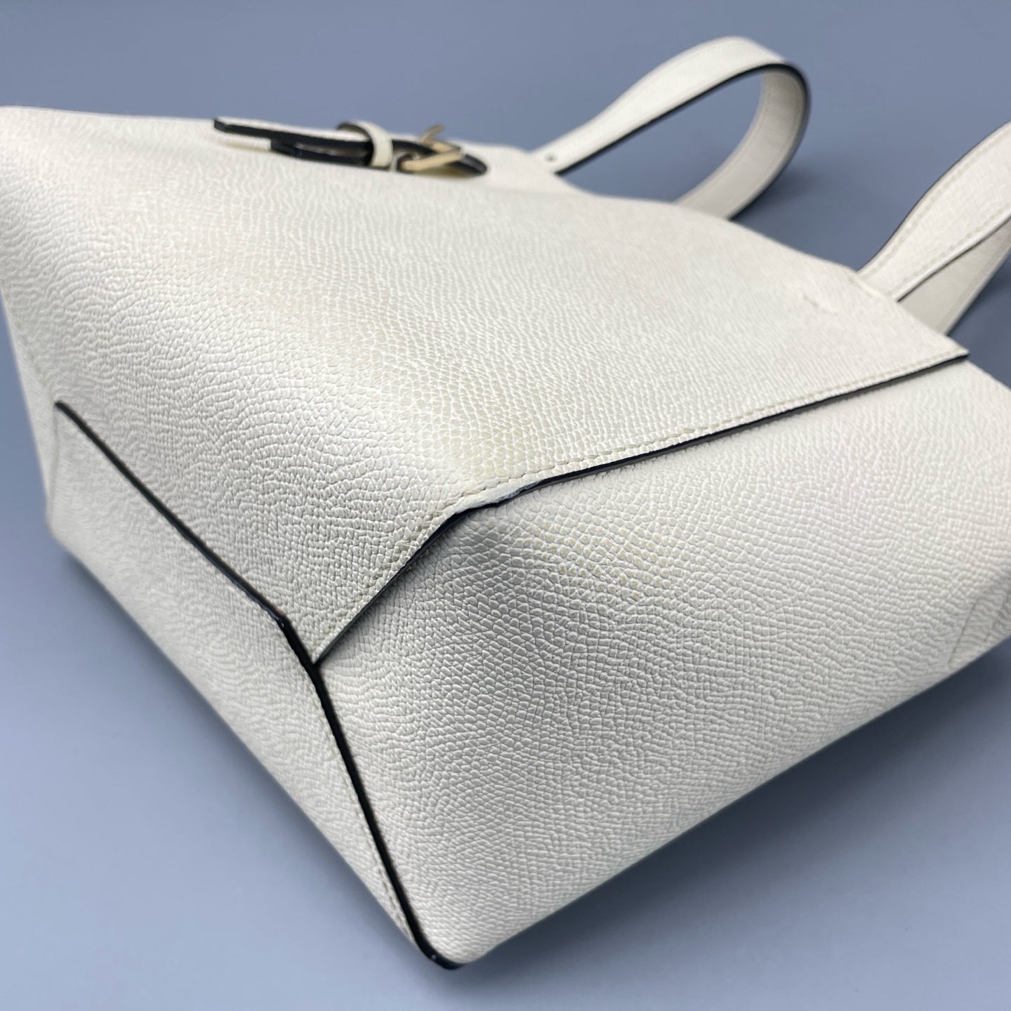 Valextra - Bucket bag - Leather - White - (mini)