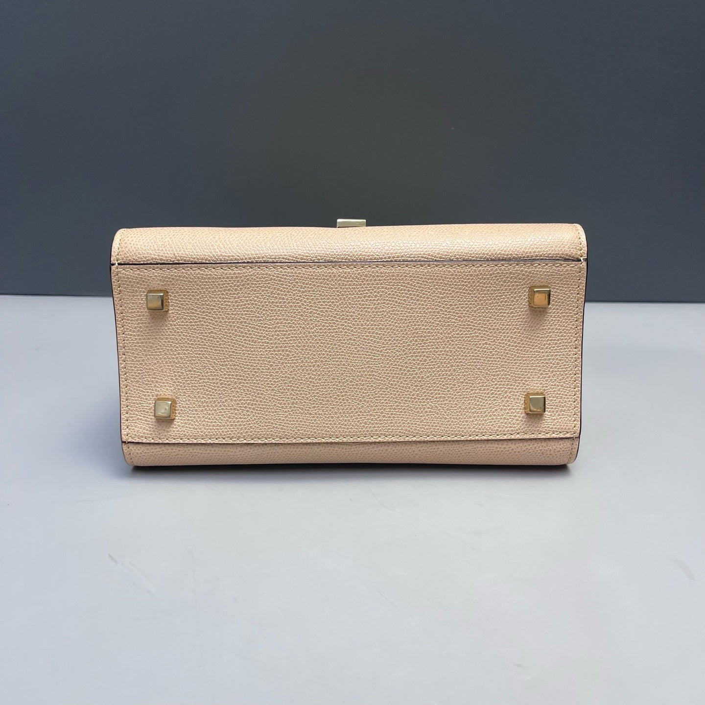 Valextra - Inside - Grained calfskin leather - Beige - (medium)